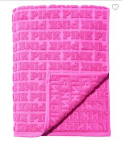NEW VICTORIAS SECRET PINK HUGE 6 FOOT TOWEL $25!!