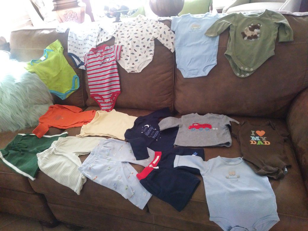 Baby boy bundle clothes 3-6 months 16pc 15.00 pick-up in Gilbert