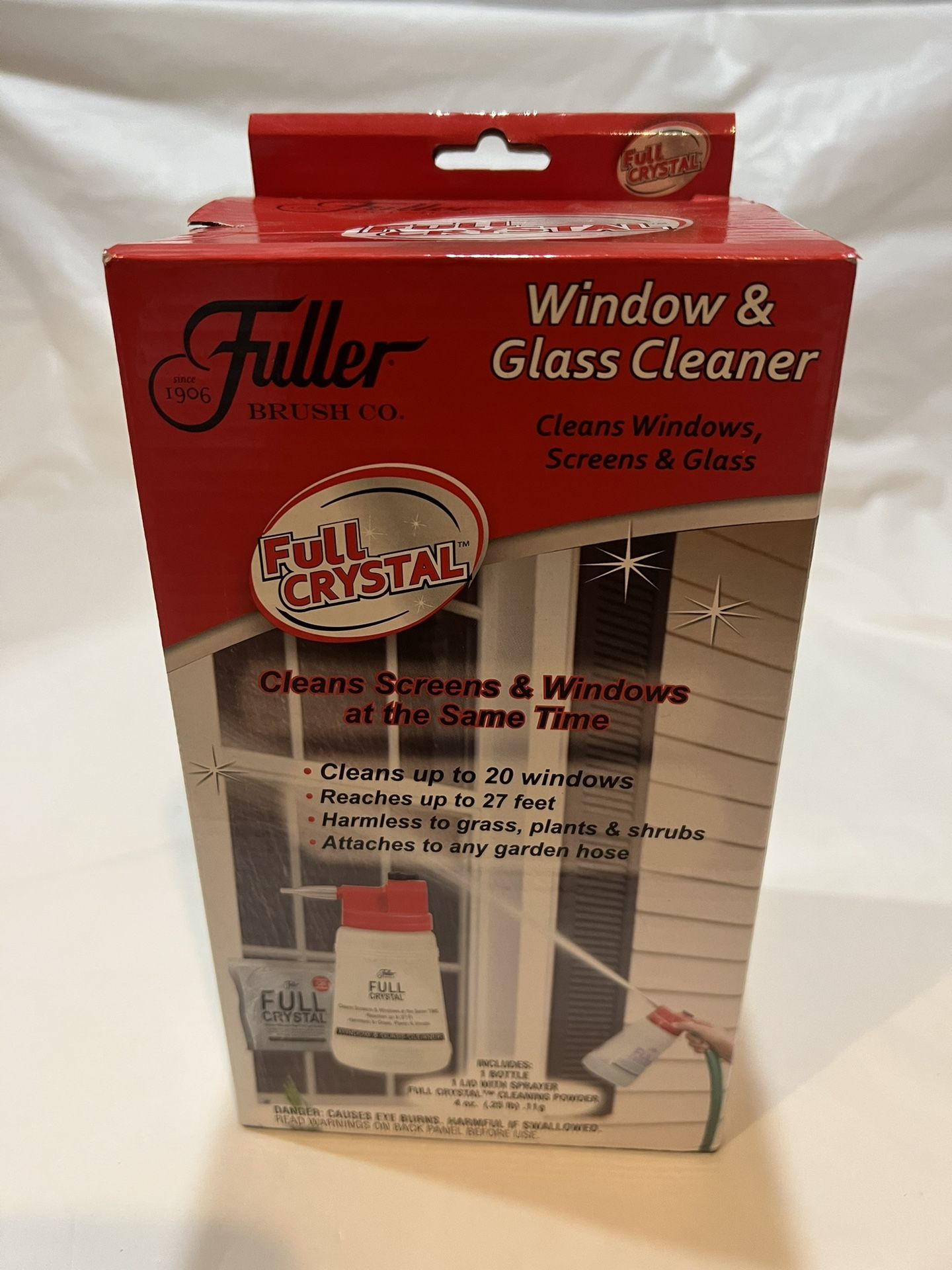 Fuller Brush FBFC-6 As Seen On TV Full Crystal Window & Outdoor Surface Cleaner