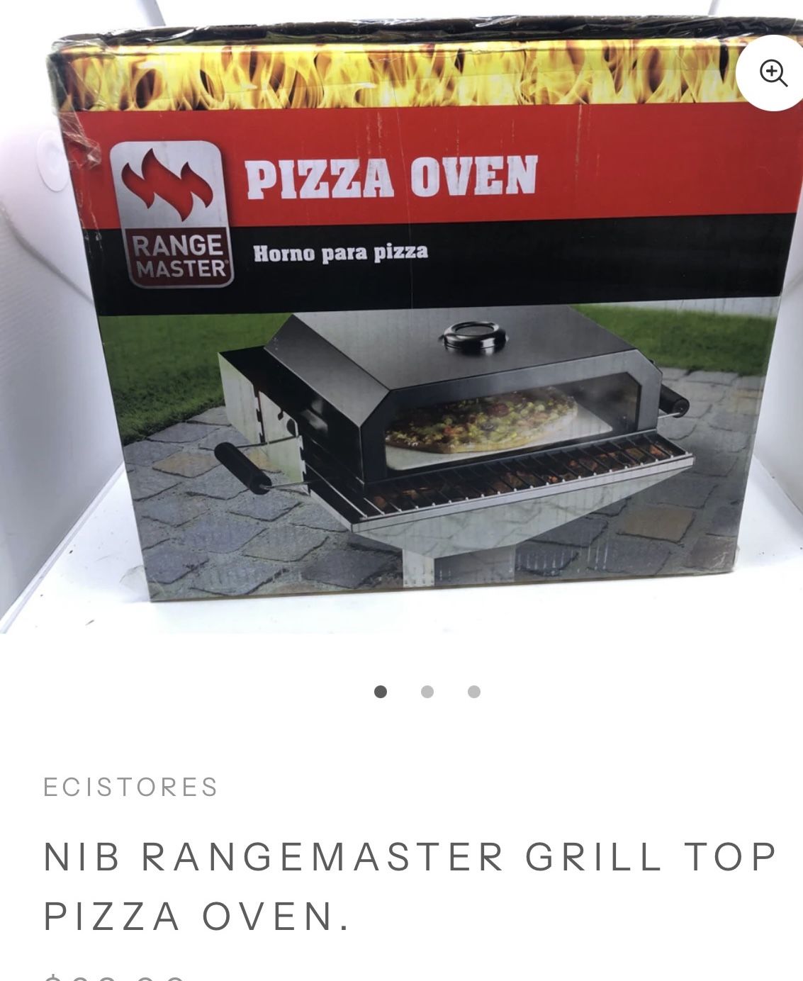 RANGE MASTER PIZZA OVER BRAND NEW IN BOX