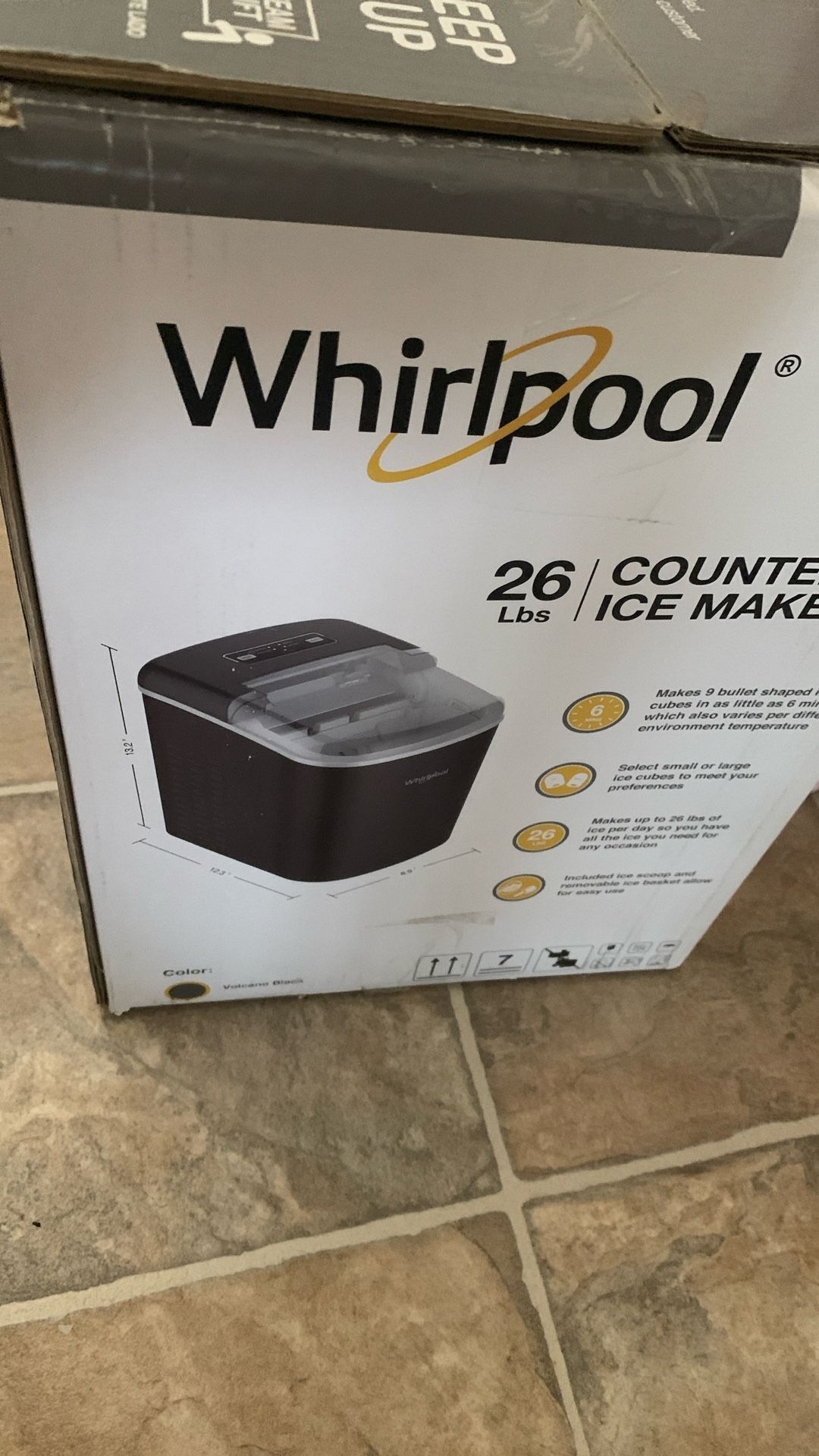New Whirlpool Ice Maker