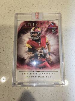 Jayden Daniels Rookie Card Washington Commanders