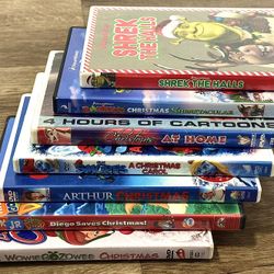 🚨Bargain: 📀🎄 Collection of 7 Kids Christmas Movie DVDs (new)