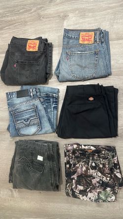 Mixed Lot of 6 Men's Pants and Jeans