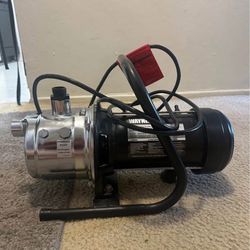 PLS100 - 1 HP Portable Stainless Steel Lawn Pump. 1in