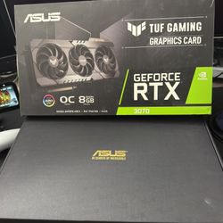 Asus Tuf Gaming RTX 3070 OC 8gb Graphics Card 