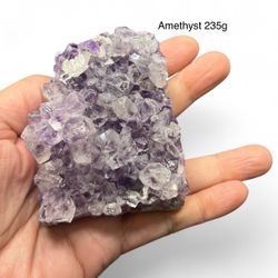 Amethyst Genuine Stone Crystal from Uruguay 235g GORGEOUS CRYSTALS