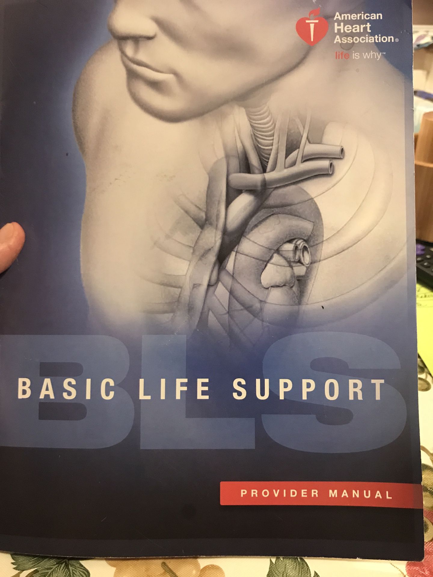Basic life support manual new edition $4