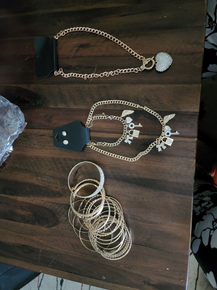 Necklaces,  And Bracelets 