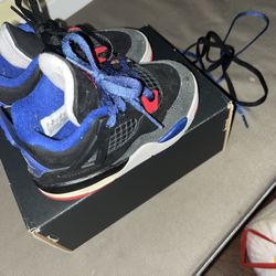 Size 8c Jordan 4 Spider Man Colors 