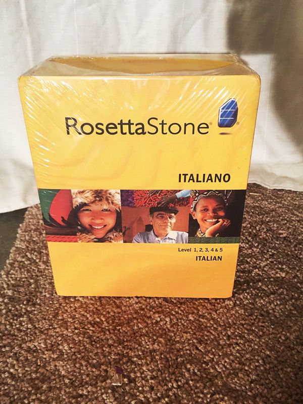 Rosetta Stone Italian all 5 levels