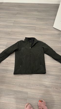 Dark Green Full-Zip Softshell Jacket Large