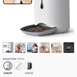 Automatic Pet Feeder With Camera/speaker
