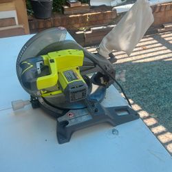 Ryobi 10” Single Bevel Cut Off Saw 