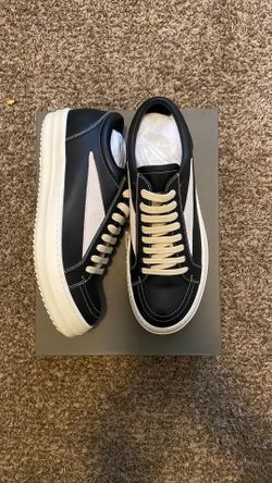 Leather Rick Owen Vans