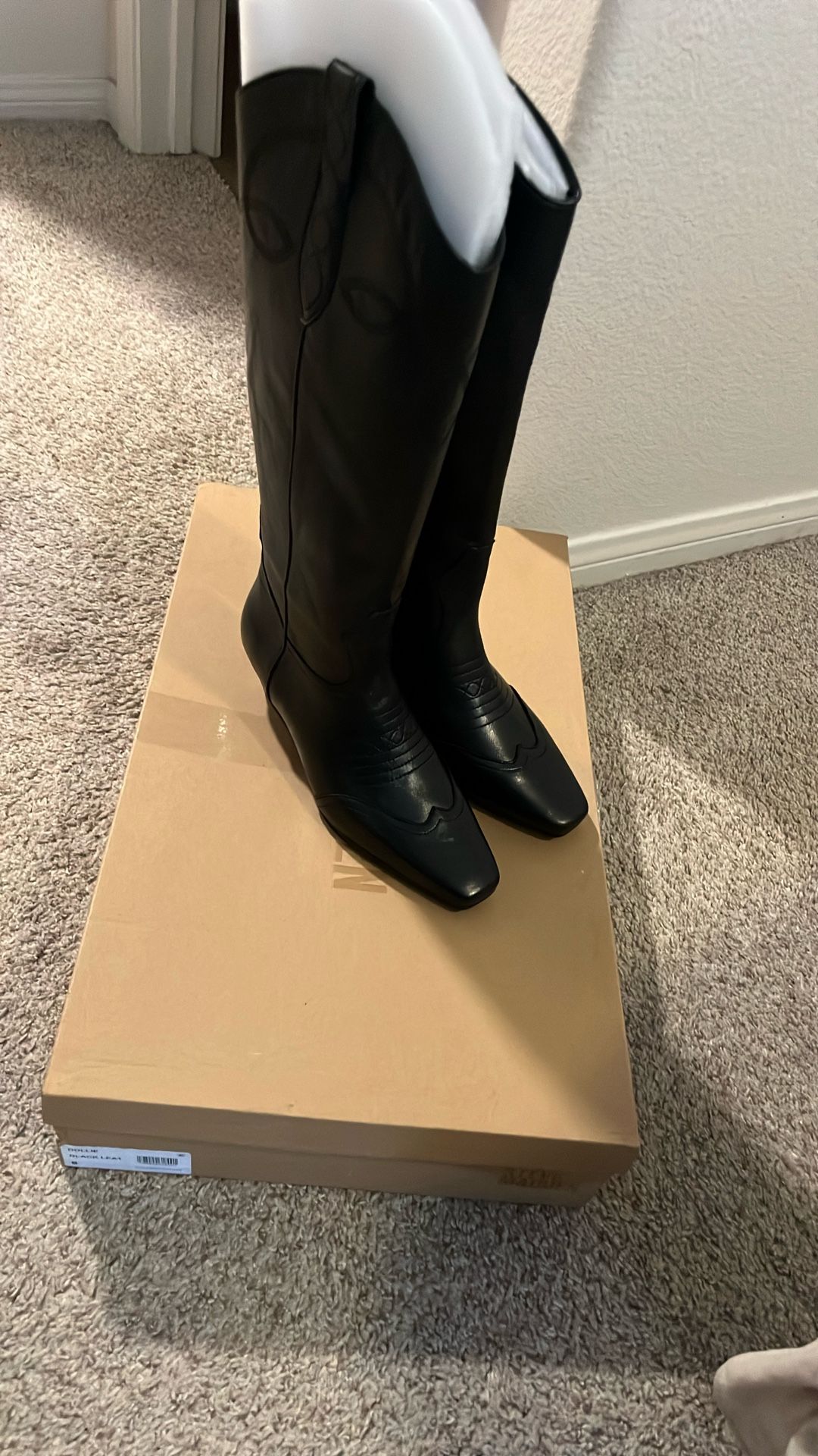 Steve Madden Black Boots