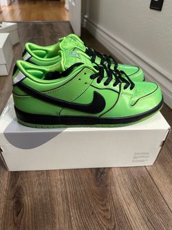 Nike SB Dunk Low Pro QS Mean Green Size 13 Brand New