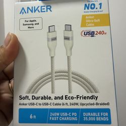Anker Cable charger 6ft
