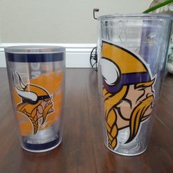 Vikings Hard Clear Cups NFL