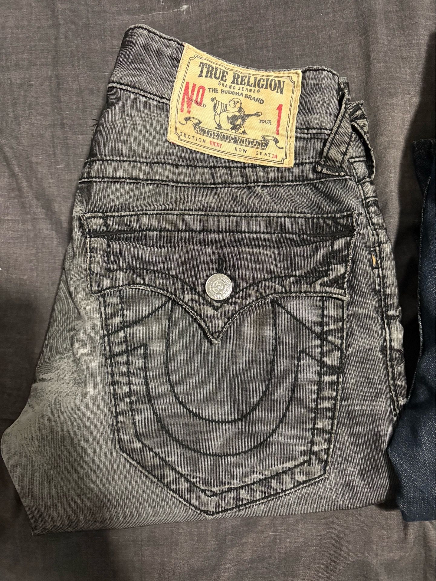 True Religion Mens Jeans sz 28 Stretch