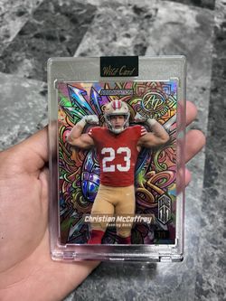 2026 Wild Card Alumination Christian McCaffrey "Artist Proof" TRUE 1/1