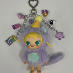 Authentic Popmart Molly Pocket custom keychain