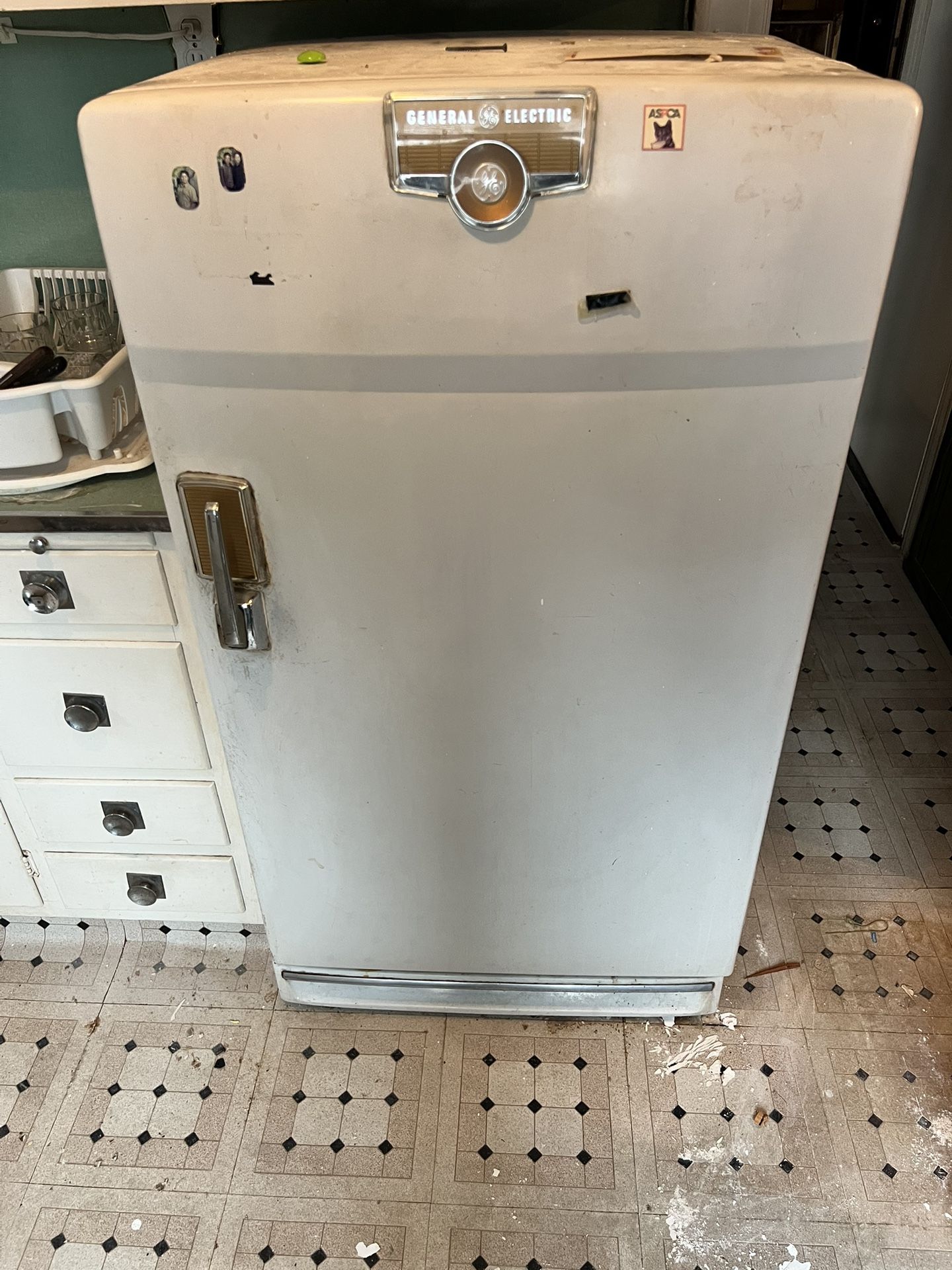 Antique GE Refrigerator