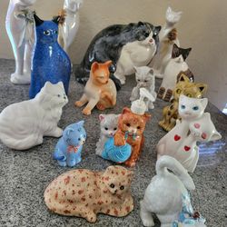 Collection Of Vintage Cats