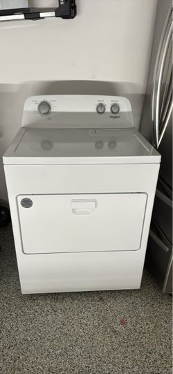 Whirlpool White Electric Dryer