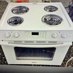 Whirlpool Drop In Stove & Oven White