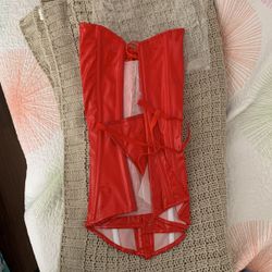 New Red Corset 