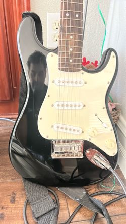 Fender Squire Mini and champion 20 amp