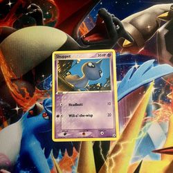 Pokémon shuppet card Ex Legend Maker 2006 