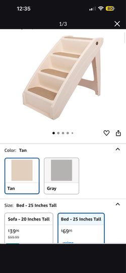 Dog stairs - never used, open box w/mat unopened