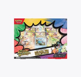 Pokemon TCG: Ascended Heroes First Partners Deluxe Pin Collection *FACTORY SEALED*