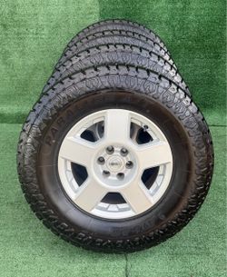 Nissan Wheels & Tires Set ( ALL TERRAIN TIRES )