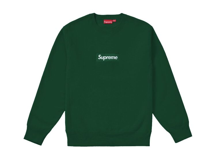 Supreme Box Logo Green Large