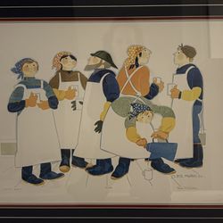 RIE MUNOZ “COFFEE BREAK” $75 OBO