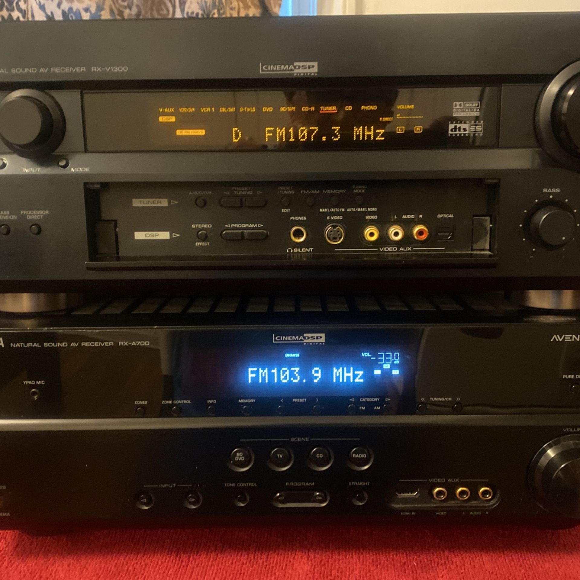 Yamaha Receiver natural Sound Two Units $40.obo