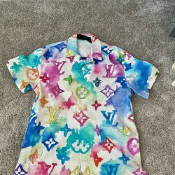 Louis Vuitton Watercolor Monogram Shirt Sz M