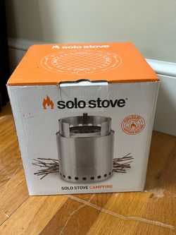 SOLO CAMP STOVE.  NEW!