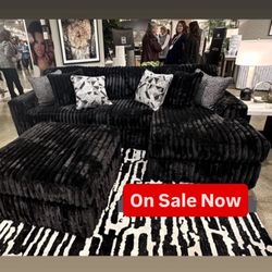 Brand New Super Plush Comfy Corduroy Sectional 