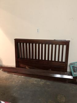 Full bed frame