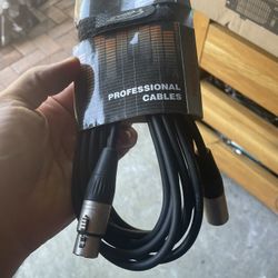 Professional microphone cable XLR 15 ft New 