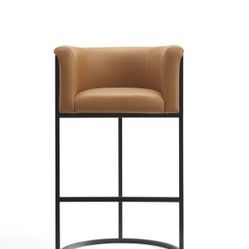 Ceets Contemporary Leather Bar And Counter Stool