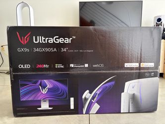 LG 34” OLED 240 hz widescreen curved monitor