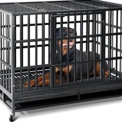 Oranland 48 inch Heavy Duty Dog Crate 