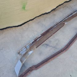 64 Impala Wiper Cowl And Hood Support Original Parts