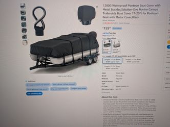 Boat cover 17 to 20ft