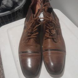 Steve Madden Leather Dress Like Boot. Size 11 
